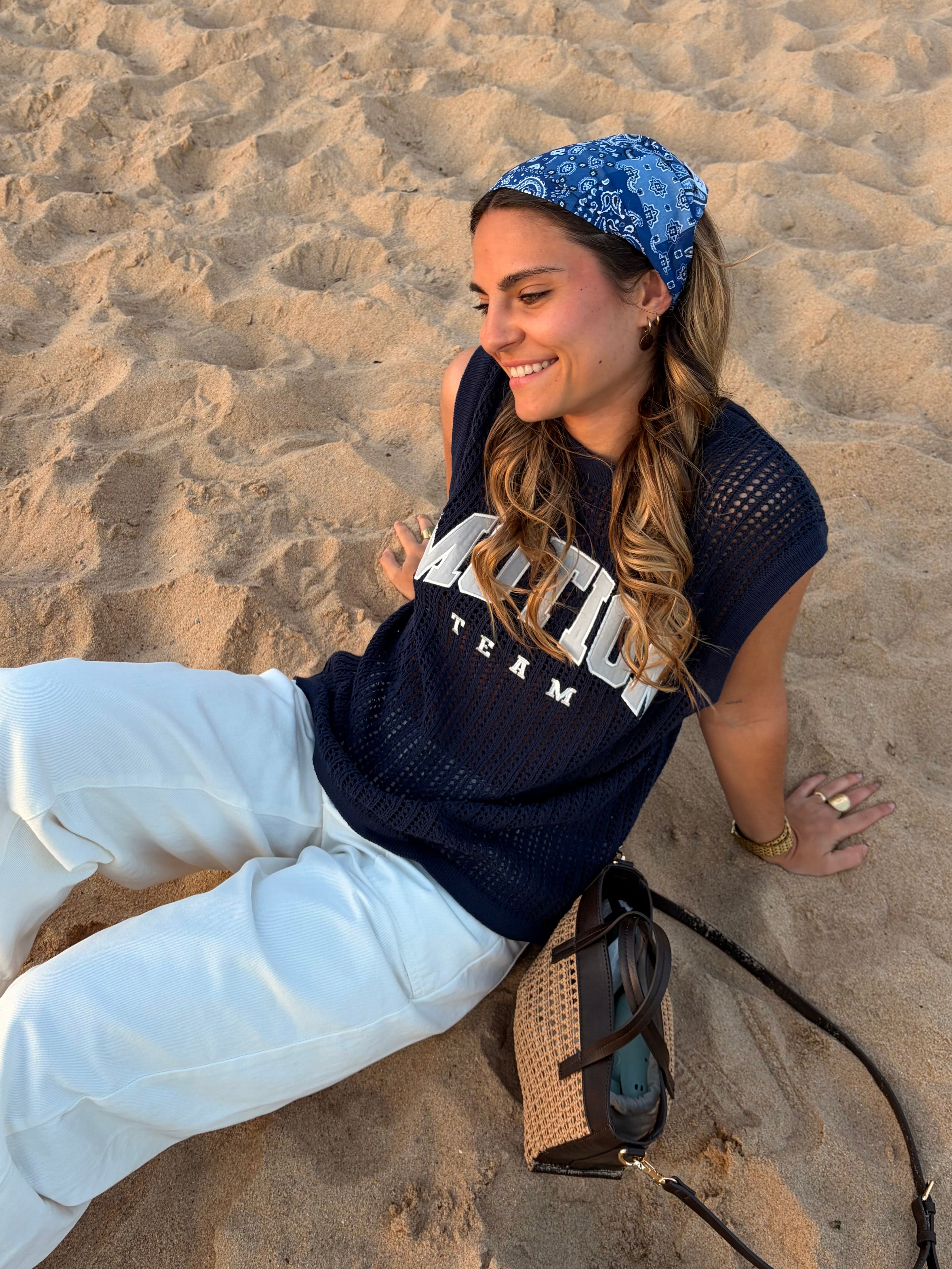 Bandana Bleu