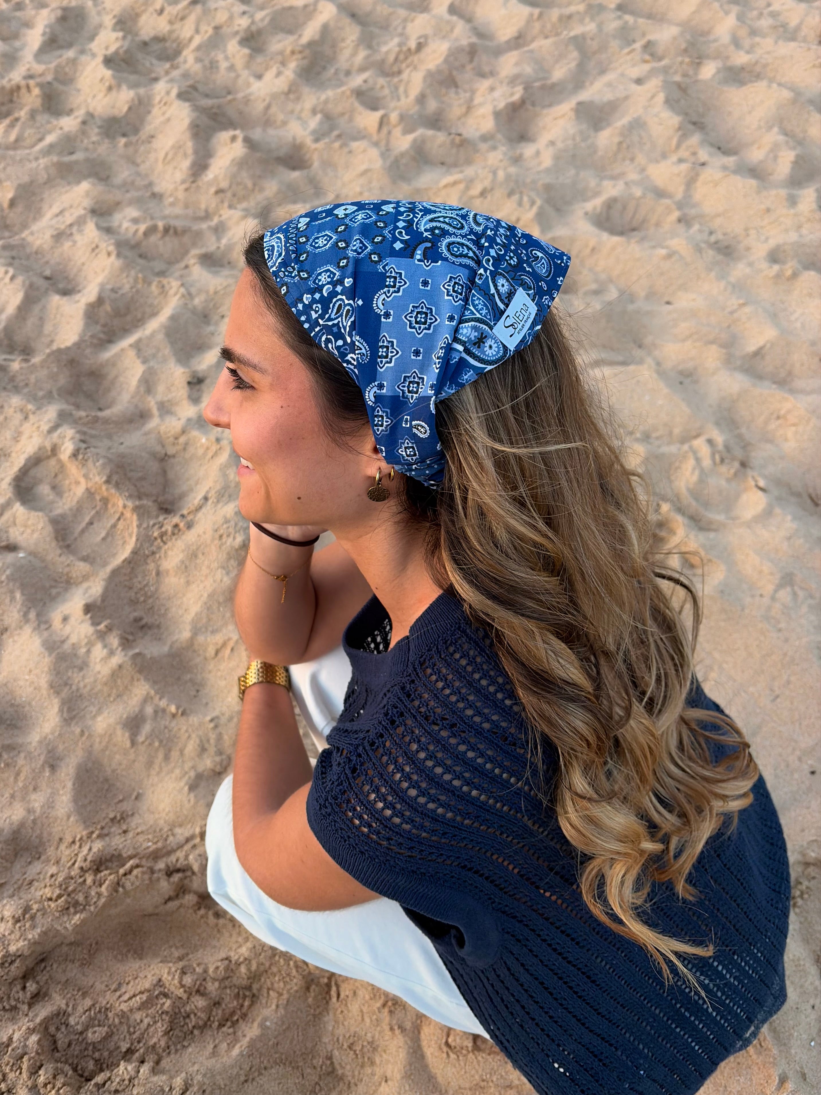 Bandana Bleu